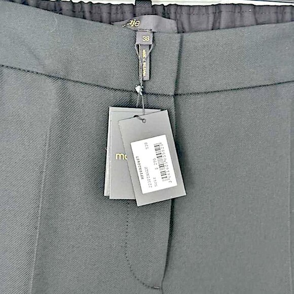 Maje Black Pants Brand New Authentic - Picture 7 of 7